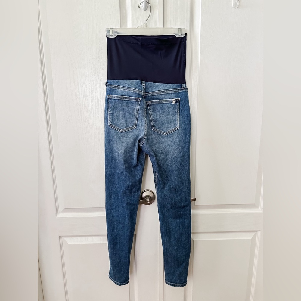 Women's Blue Skinny Jeans - Picture 6 of 6